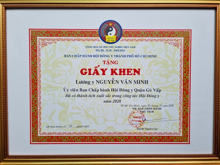 Lương y Nguyễn Văn Minh ở Gò Vấp, TP.HCM